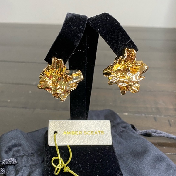 Amber Sceats Reese 24K Gold Plated Earrings - Picture 3 of 4